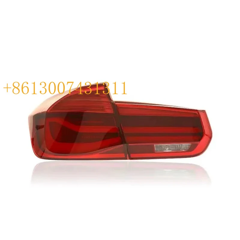 FactoryLED Tail Lights Assembly 3-Series F30 F35 F80 320i 328i 328D 335i M3 6th Gen Sedan 2013-2018 Red