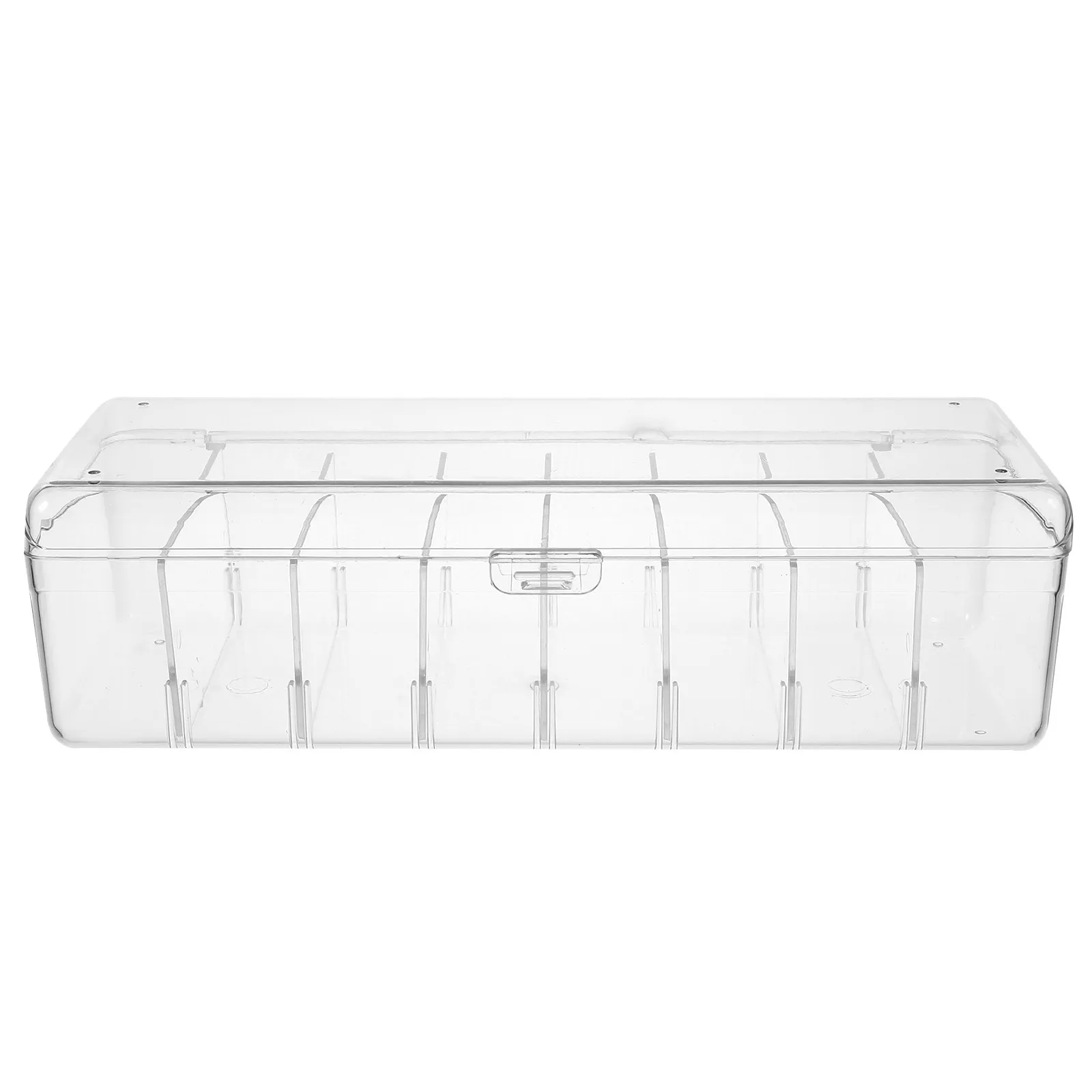 

Коробка-органайзер для кабелей с крышкой и съемными разделителями для шнуров питания, зарядных кабелей, наушников, USB-кабелей для передачи данных, чехол для хранения