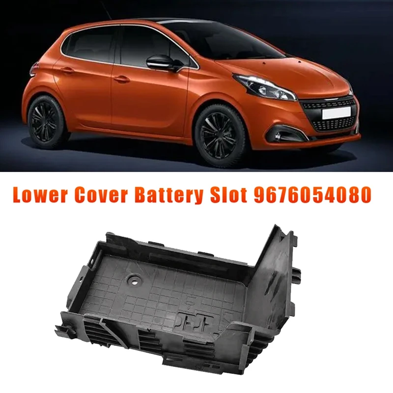 

Car Battery Slot Lower Cover Protection 9676054080 For Peugeot 208 2008 301 Citroen C3 C-Elysee 2013-2020 Battery Shield