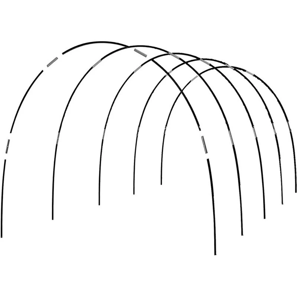 Disassembly Garden Hoops Crop Protection Fiber Rods Garden Hoops Greenhouse Hoops Metal Connectors Wide Applications