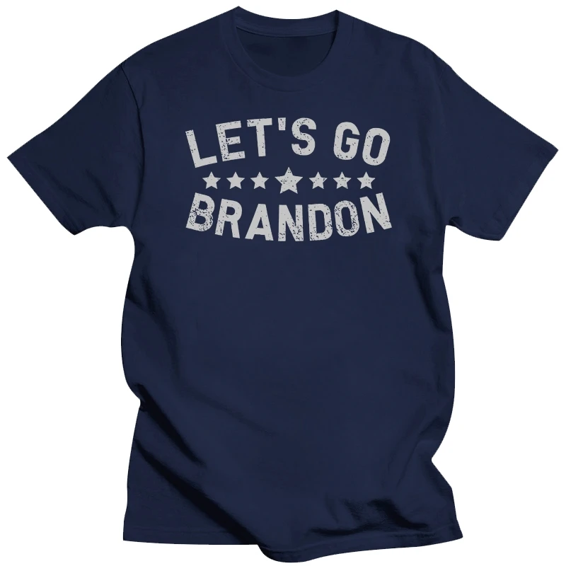 

Let's Go Brandon Lets Go Brandon для мужчин Забавная летняя мужская футболка из 100% хлопка большого размера Женская повседневная уличная футболка европейского стандарта