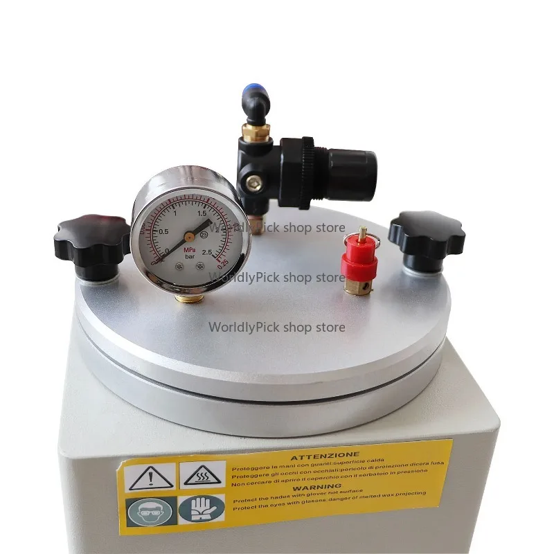 آلة صب المجوهرات شمع الاستثمار الفراغي لصنع حلقة الذهب والفضة والأسنان والحرف اليدوية ذوبان دقيق السبائك المعدنية