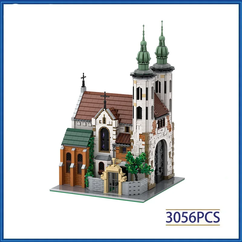 

BuildMoc architectural series St. Andrew's Church-St. Andrew's Church MOC-124447 assembling building blocks