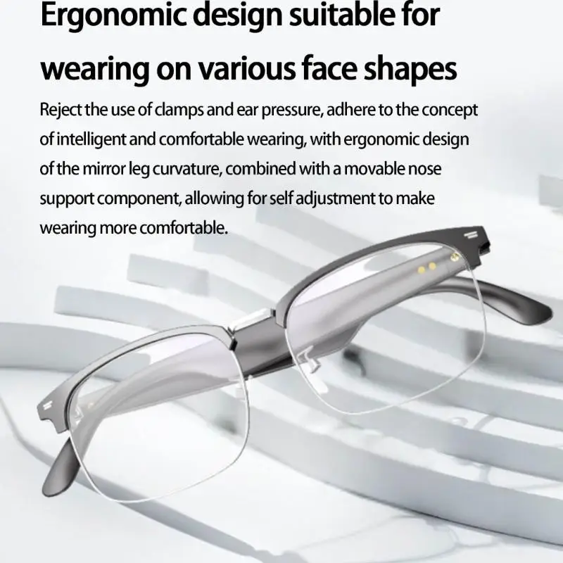 

Очки с антибликовым дисплеем, очки для удобного вызова рук, читаемые очки с дисплеем, подходящие для велосипедистов в деловых