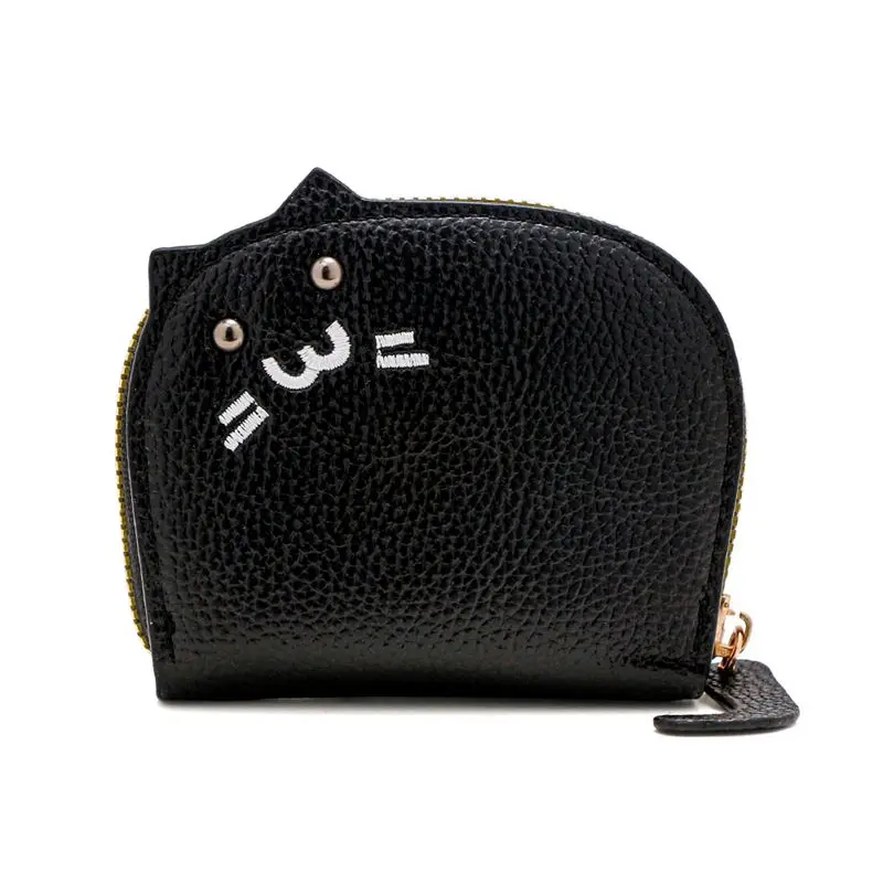 Cute Coin Purse Small Purse Kitten Card Bag Female Multi Card Large Capacity Credit Card Storage Bag Purse for Women