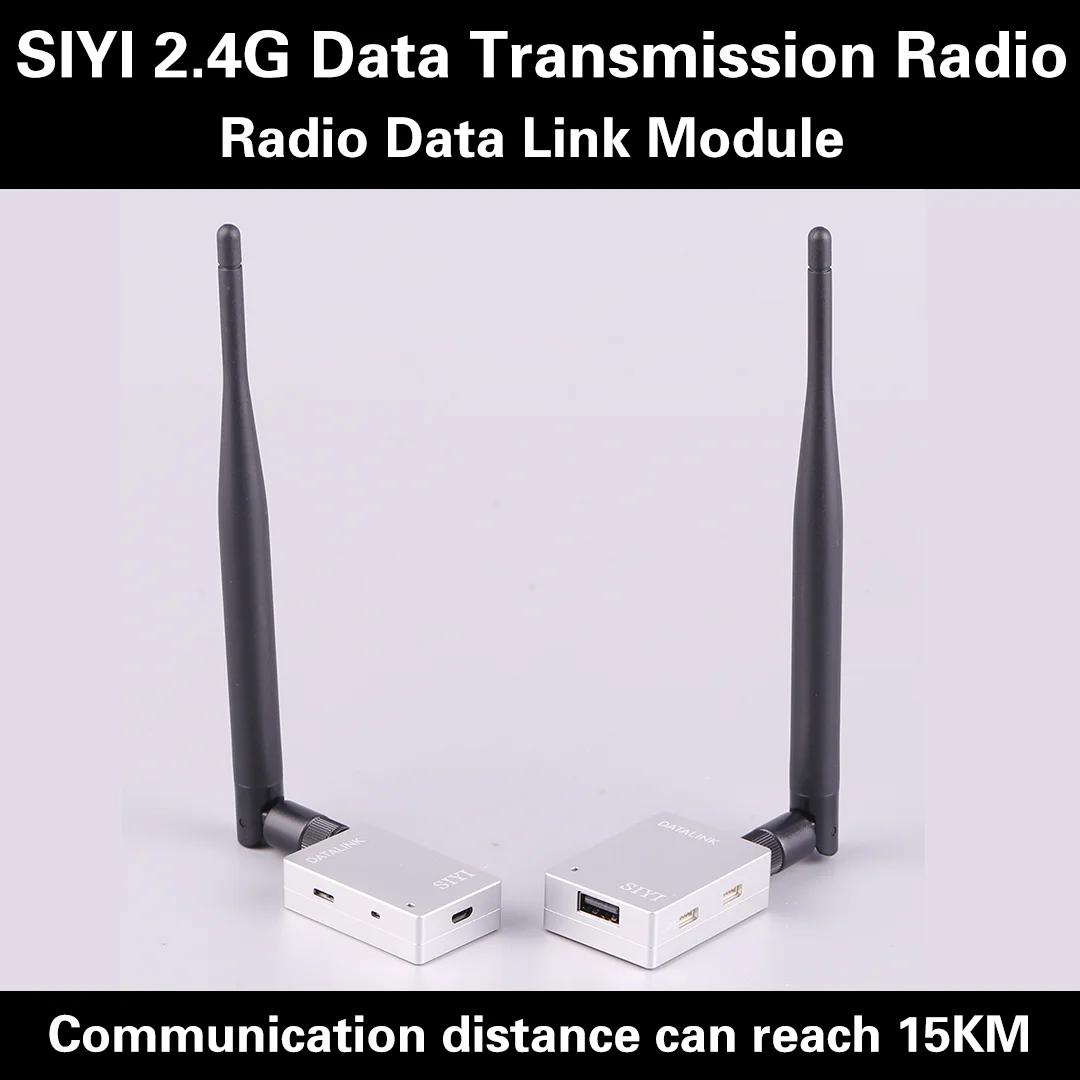 

SIYI Sky Wireless Radio Remote 2.4G Pixhawk Data Transmission Module Universal 3DR PIX 20KM