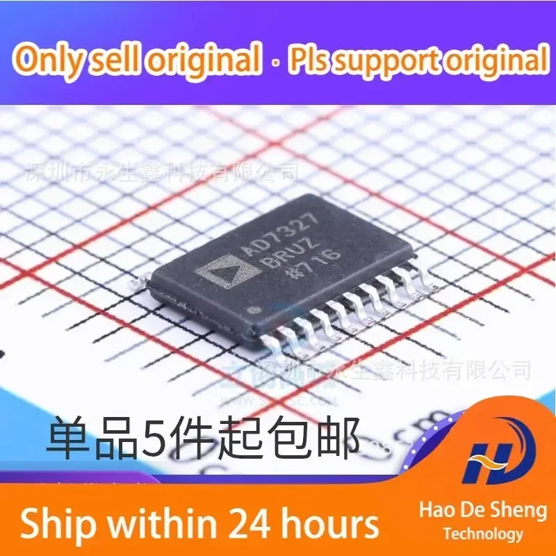 10PCS/LOT  AD7327BRUZ AD7327BRU TSSOP20 New Original In Stock