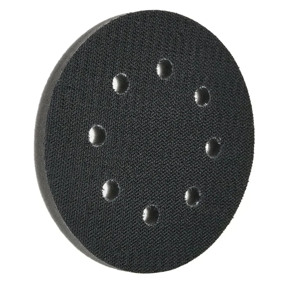 1PCS 5 Inch(125mm) 8-Hole Soft Sponge Interface Pad For Sanding Pads And Hook&Loop Sanding Discs For Uneven Polishing