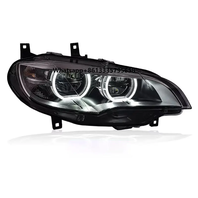 

Suitable for 08-13X6 Headlight Assembly Old Model Modified New High-end Angel Eye Daytime Running Light LED Headlight