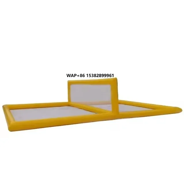 Inflatable Volleyball Court & Pool with Air Pump-Indoor/Outdoor Home Use PVC Material Customizable Size