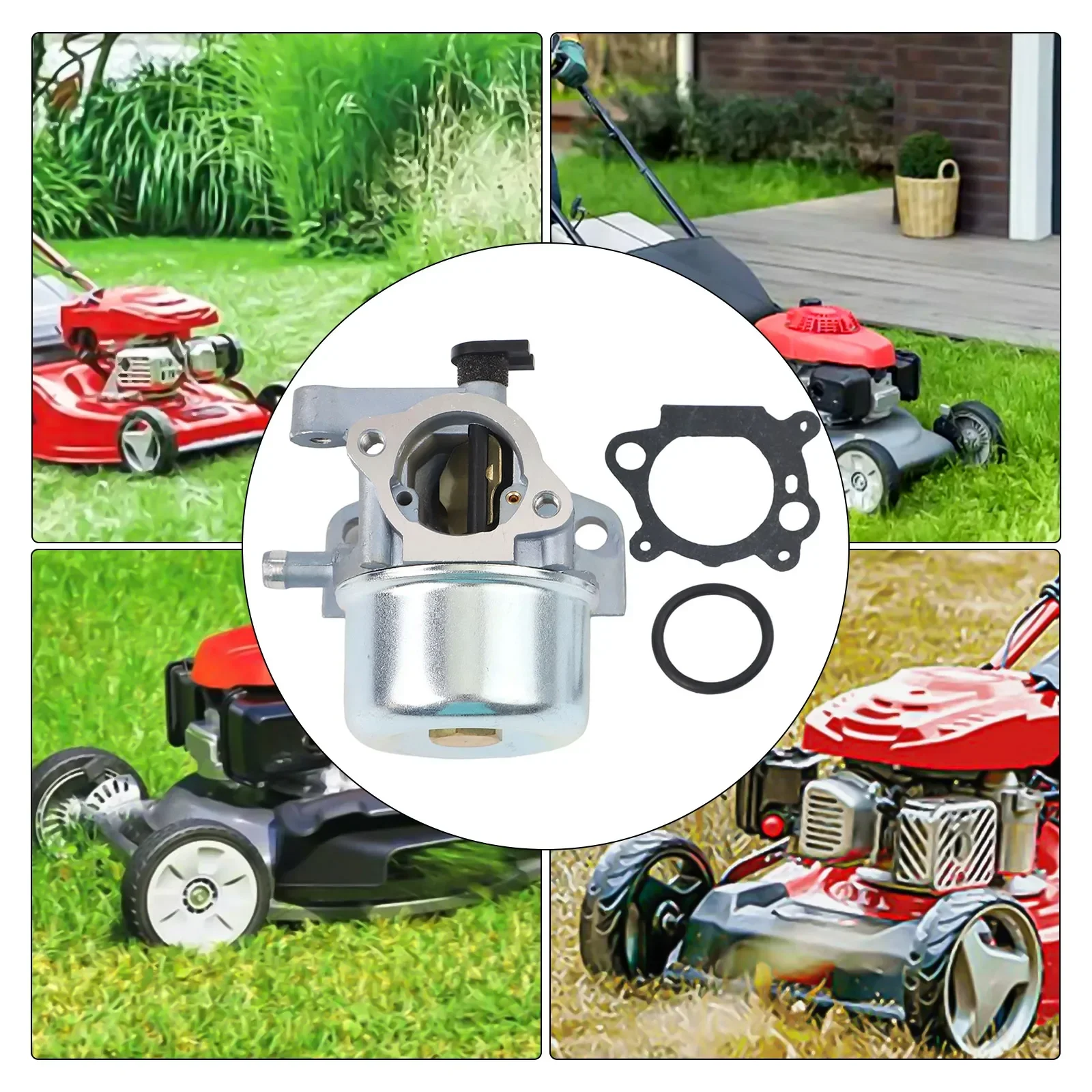 Carburador para Cortador de Grama 190cc, Peça de Reposição para Cortador de Grama, Instalação Fácil, Eficiência de Combustível Aprimorada, Confiabilidade Duradoura para Toro 6.5