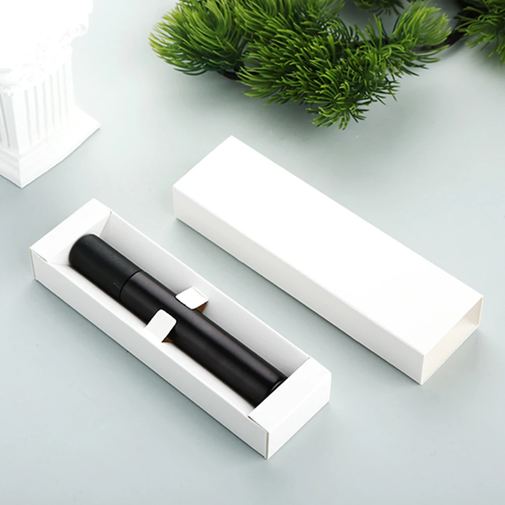 

10/20 шт., 15 мл, гальванические матовые черные стеклянные флаконы с распылителем для духов, пустые моющиеся многоразовые флаконы для заправки с коробками