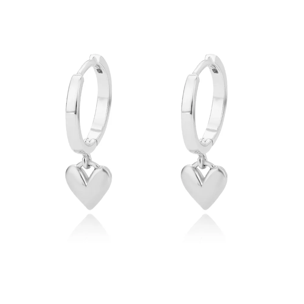 Women's Vintage Punk Round Baroque Pearl Circle Earrings