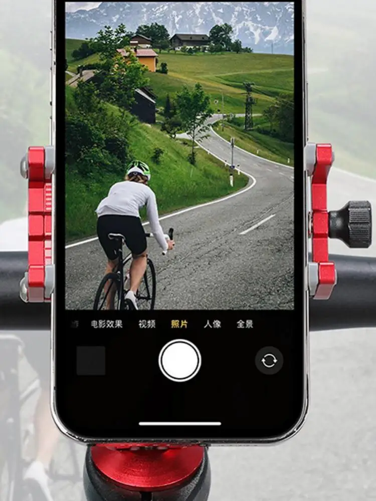 AliExpress DOMEN Bicycle Phone Holder Motorcycle Aluminum Phone Nonslip Holder Stand Bicycle Holder Adjustable Bike Phone Holder Bike Accessories