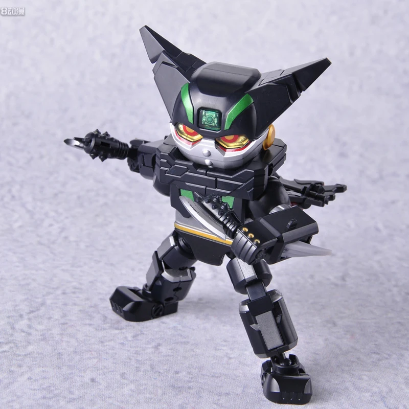 52 juguetes originales MEGABOX serie MB-06 negro obtiene juguetes transformadores modelo de ensamblaje coleccionables y artículos decorativos niños