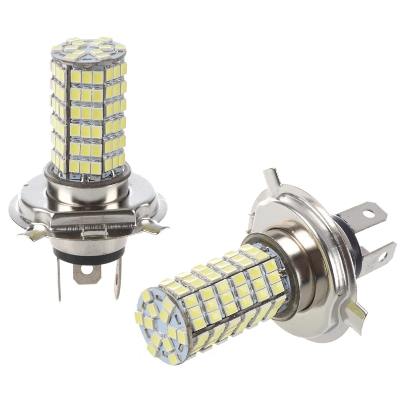 ABBY-H4 120 2X SMD LED Auto Nebelscheinwerfer Glühbirne Weiß 4800K