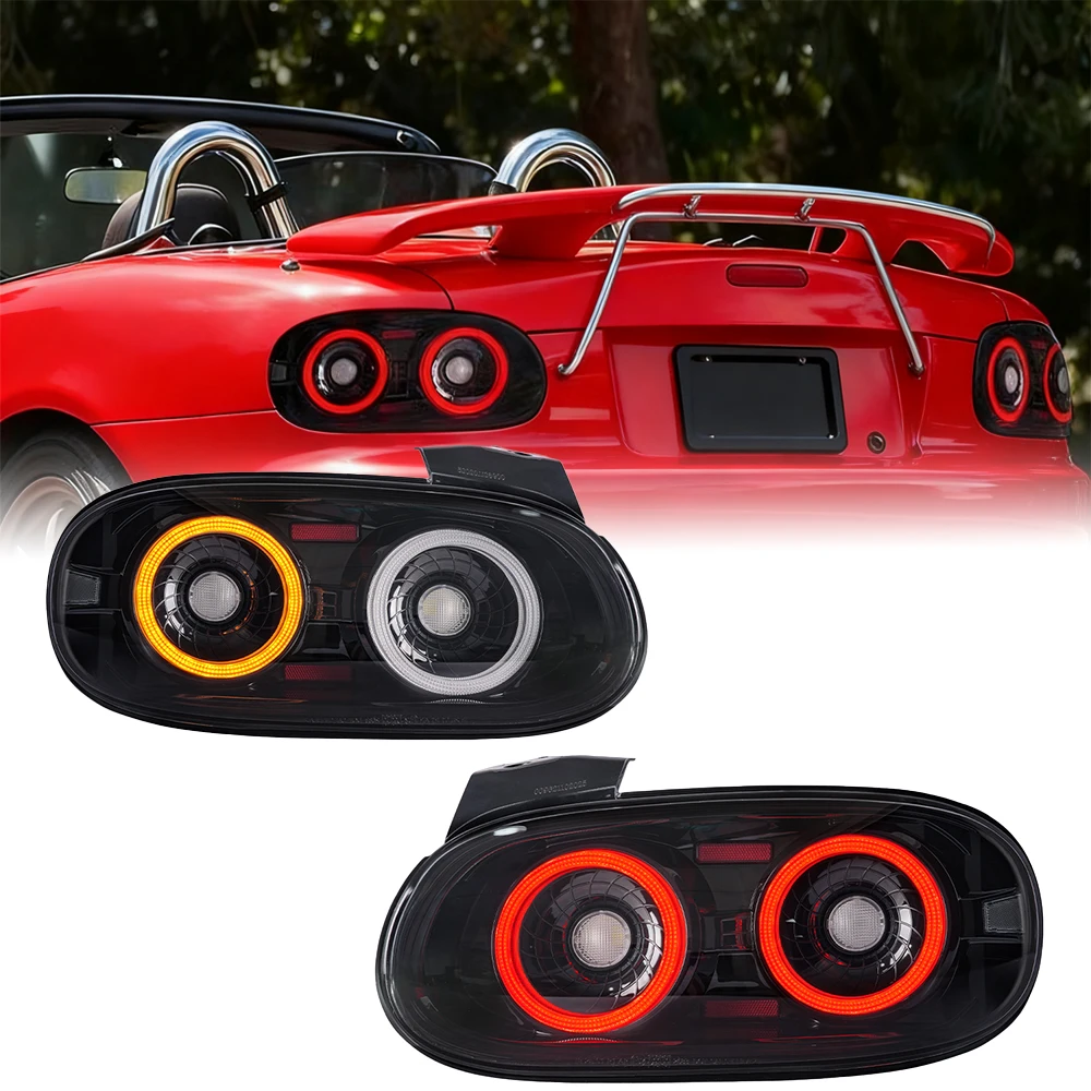 

Светодиодные задние фонари SINDAR для Mazda MX-5 NB Series 99-05, сигнал поворота заднего хода, автомобильный задний фонарь в сборе Plug and Play