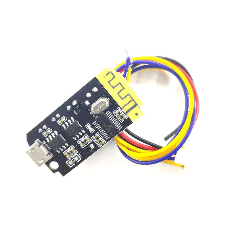 CT14 Micro 4.2 Stereo Bluetooth Power Amplifier Board Module 5VF 5W+5W Mini with Charging Port for Refitting Idle Sound Box