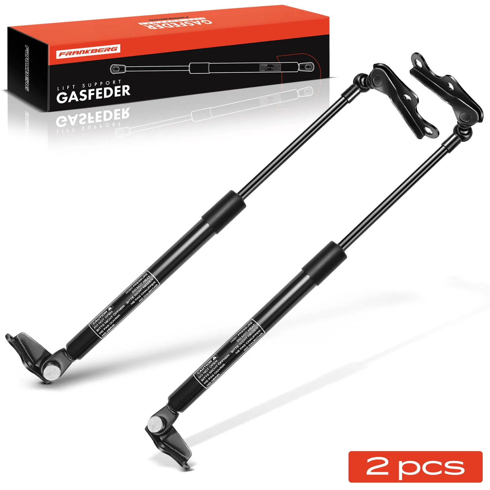 Frankberg 2x vérins à gaz pour hayon Toyota Yaris NCP1 NLP1 SCP1 P1 6896059026 6895059025 6896005925 6896059025 6896009110