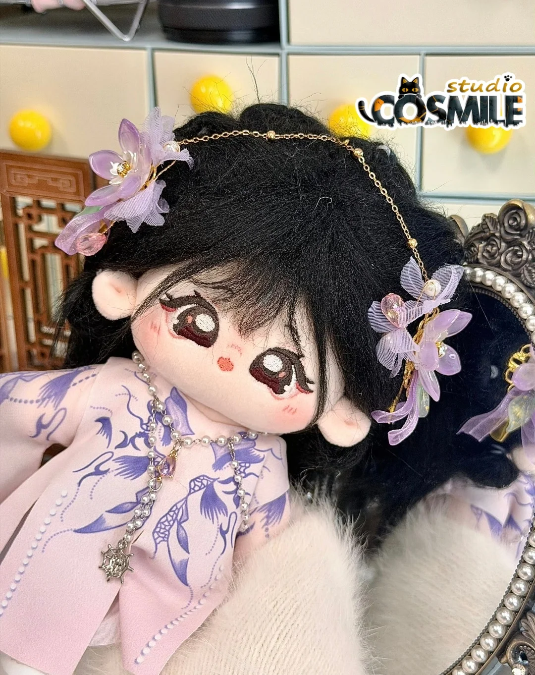 

Official Tian Di Jian Xin Li Yitong Qingtong Fox Spirit Matchmaker Plush 20cm 10cm Doll Clothes Toy