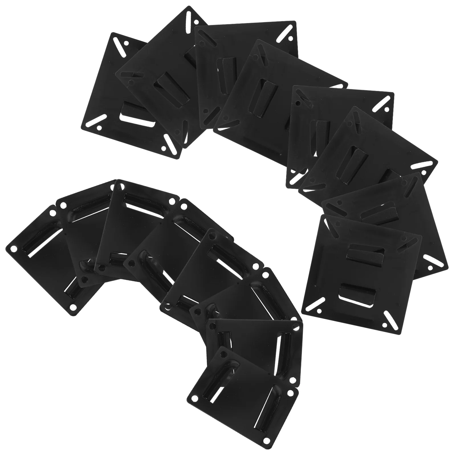 

8pcs 14-24 Inch Monitor Wall Mount Heavy Duty Display Bracket Led Lcd Screen Support Hanger Home Office Strong Durable Easy