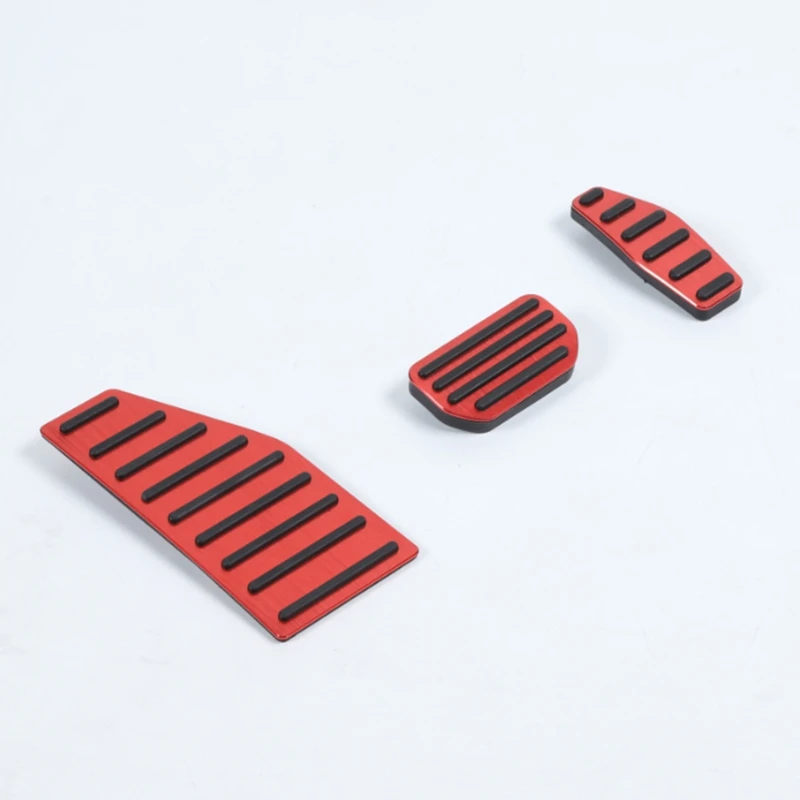 Foot Pedal for Suzuki Jimny AT Model Car Gas Brake Pedal Rest Cover for Suzuki Jimny 2010-2020 Accessories, Red