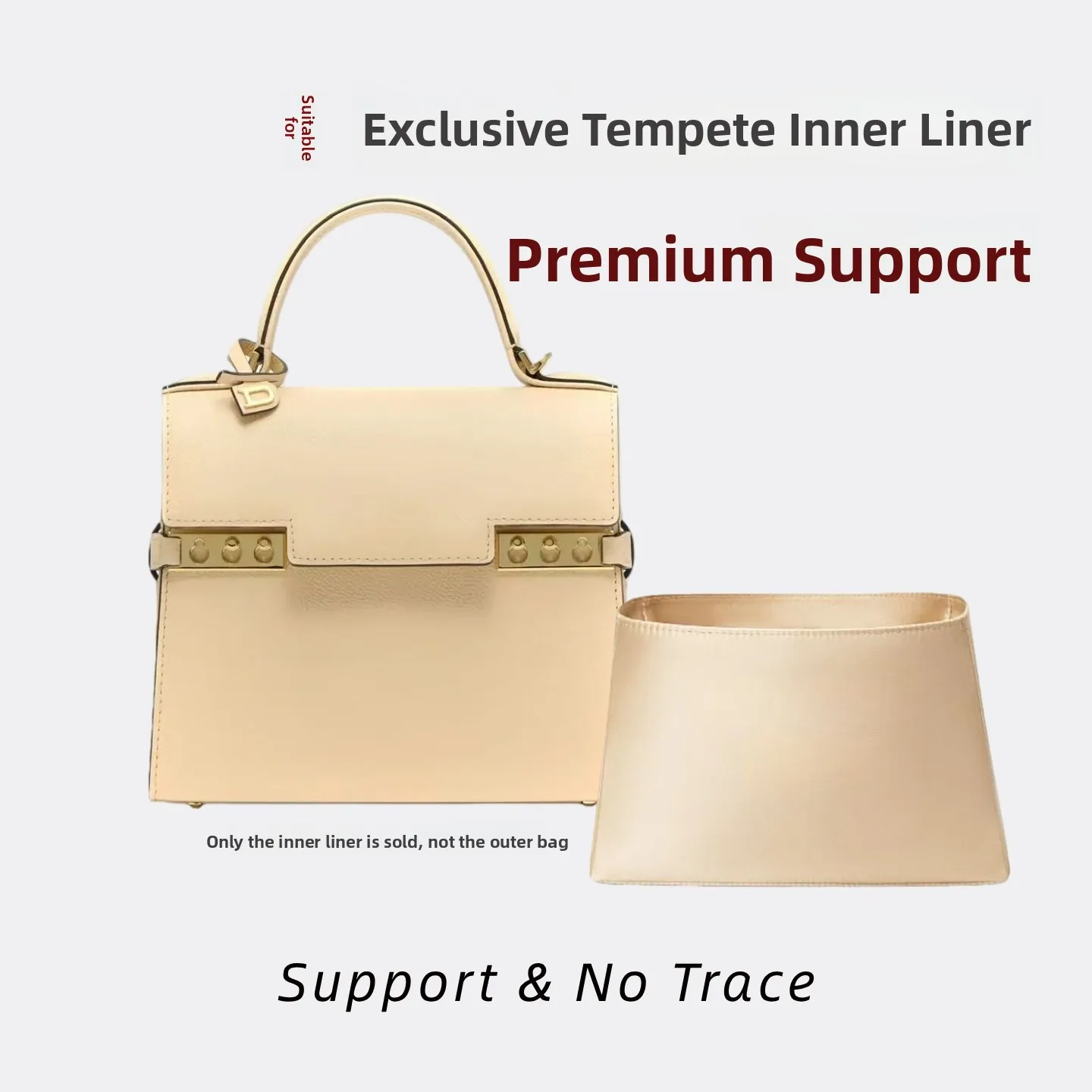 

Внутренняя сумка Delvaux Tempete Silk: защитная, для хранения, маленькая, средняя, большая, косметичка, аксессуары для организации дома