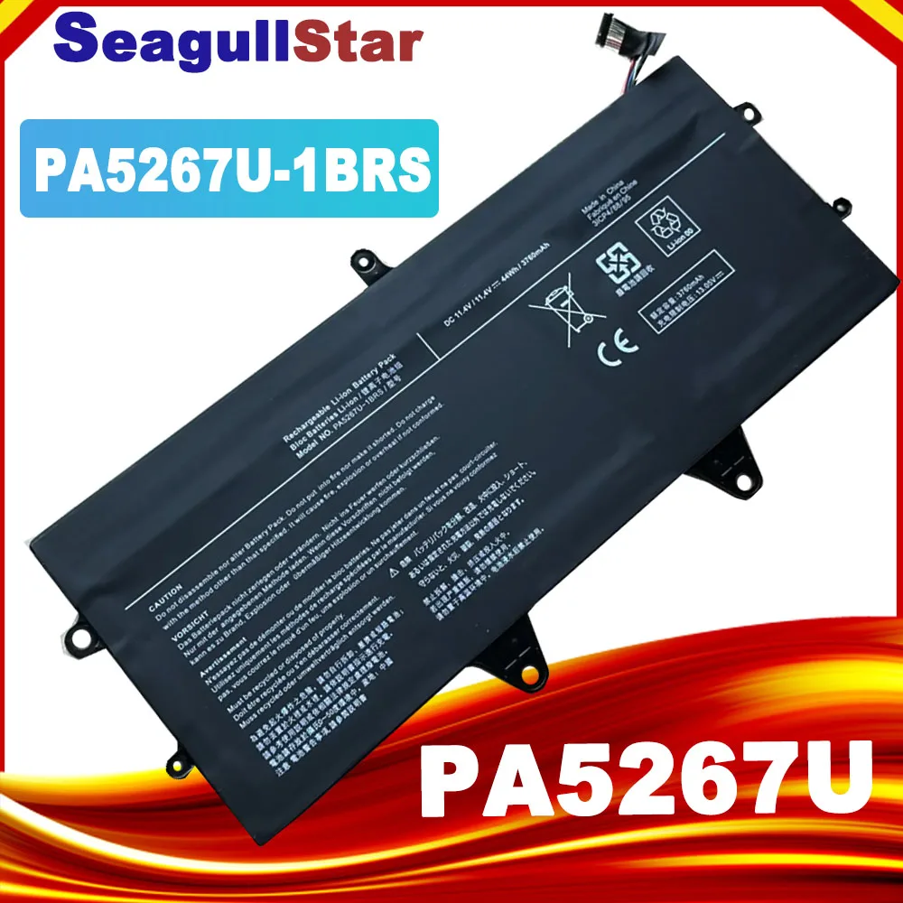 PA5267U-1BRS 11.4V 44Wh PA5267U Laptop Battery For Toshiba Portege X20W X20W-D X20W-D-10E X20W-D-10Q X20W-D-10R Series