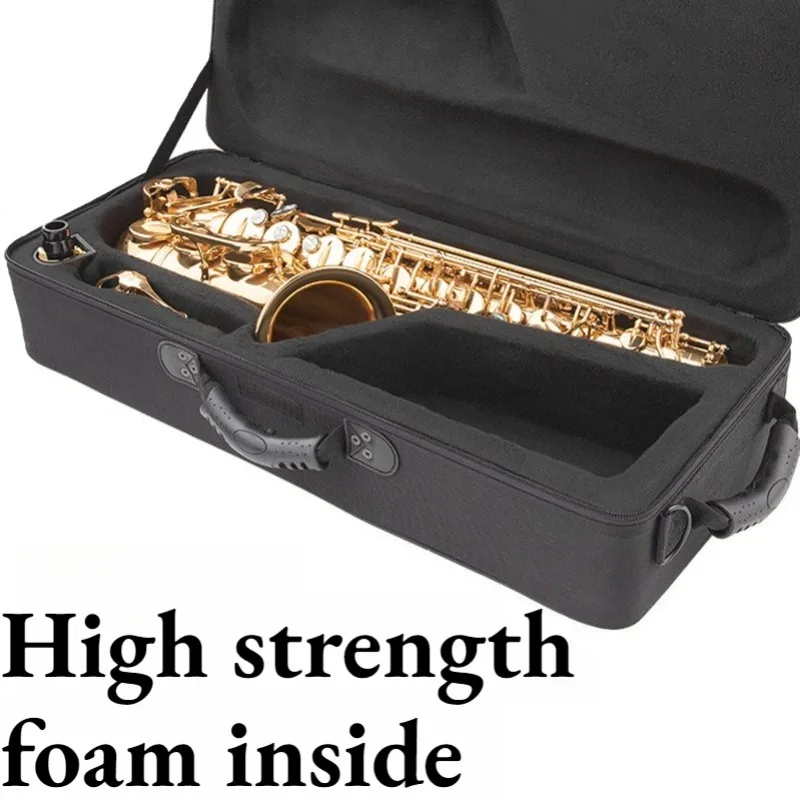Nylon Alto Saxophone Backpack Shoulders Portable Shockproof Stable Lightweight Saxophone Bag Musical Instrument Accessories