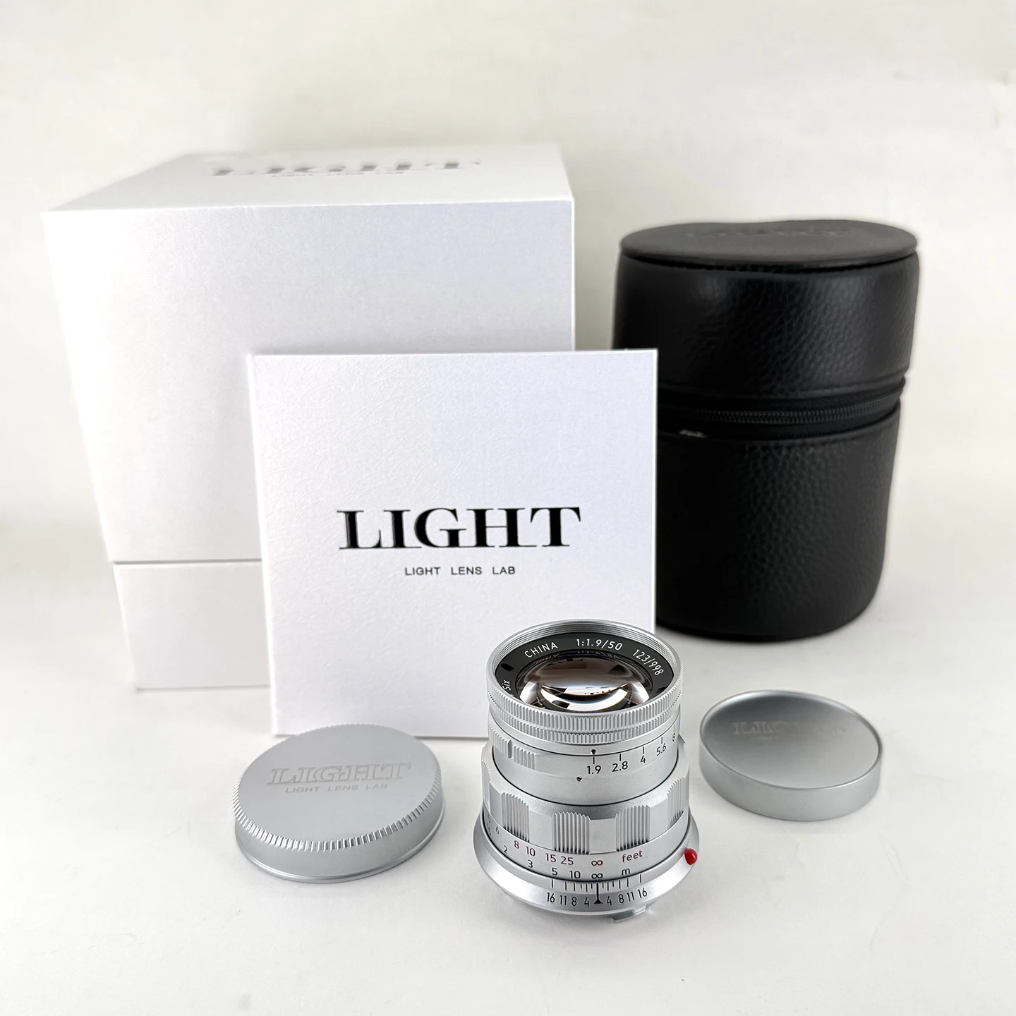 Light Lens Lab 50mm f1.9 Lens Dallmeyer Rigid-ZS6 Chrome Aspherical for Leica M M6 M7 M9 M10P M11 M240