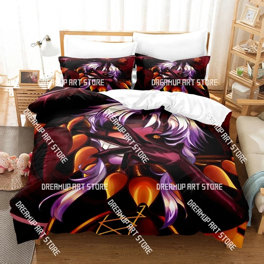 3D Print Scary Clown The Freak Circus Bedding Set for Boys Girls Duvet Cover Pillowcase Twin Queen King Full Single Double Sizes