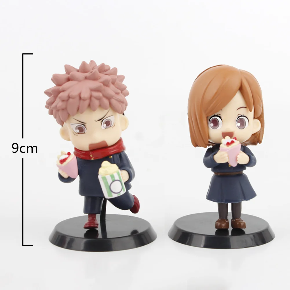 Figurines de dessin animé JJK Gojo Satoru, modèles en PVC, Nobara-Kugisaki, collations à Dessert, figurines JJK, jouet d'ornements de bureau