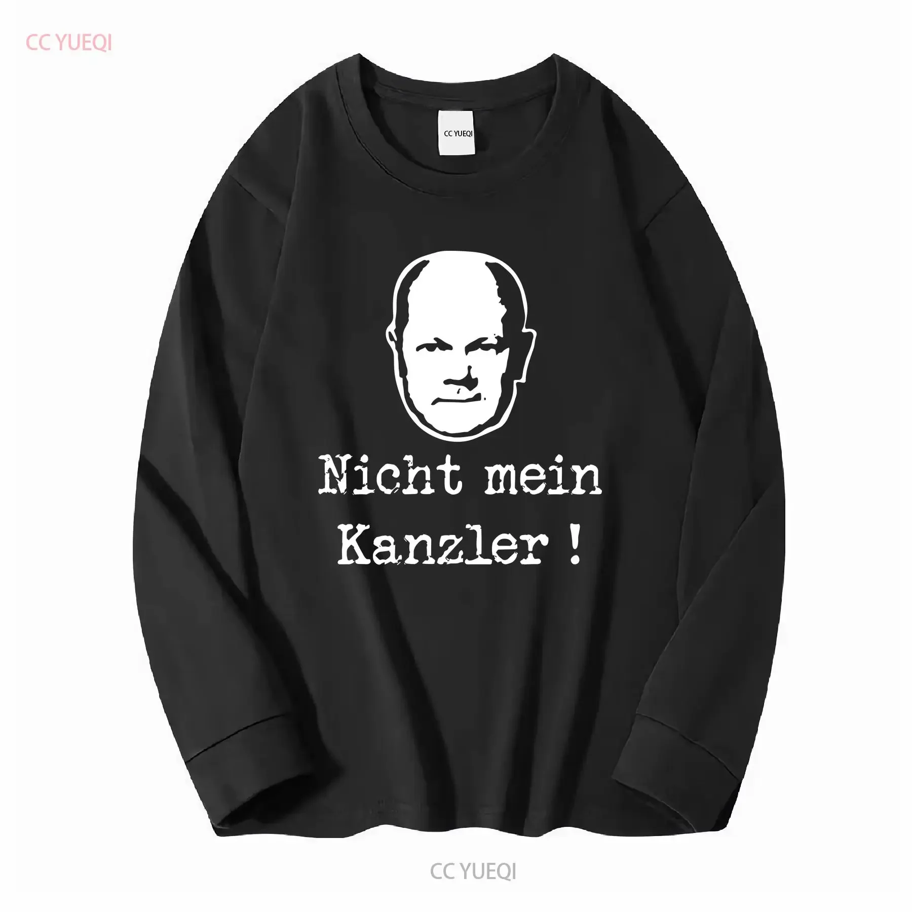 Not My Chancellor T Shirt ProtesT Olaf Scholz Saying S 5XL vintage Washed Versatile Stylish Casual graphic homme