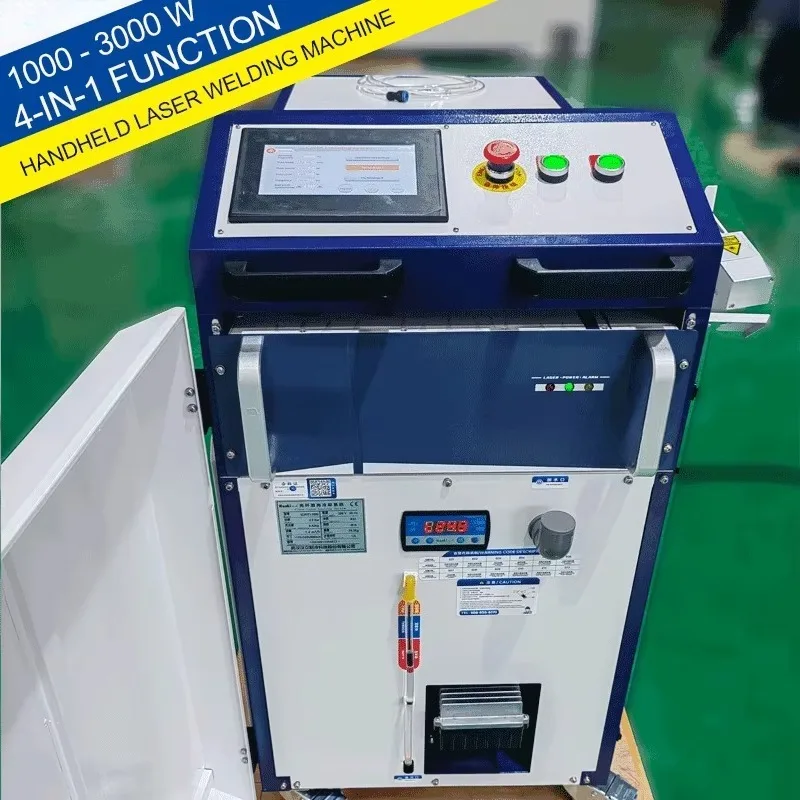 China 1500W 3 in 1 Cheapest Mini Portable Handheld Laser Cutting and Welding Machine Price for Metal 4 in 1