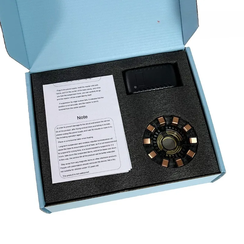 Creative Black Technology Maglev Iron Man Ark Reactor New Fantastic