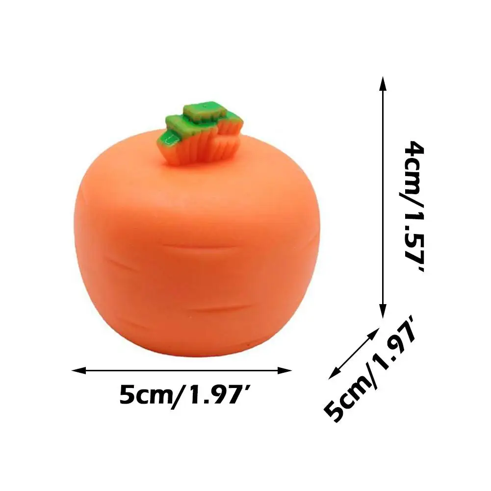 Radish Rabbit Squeeze Toy, Slow-Rise Stress Relief Toy for Adults Kids, Cute Fidget Sensory Play Desk Decor for Anxiety Relief