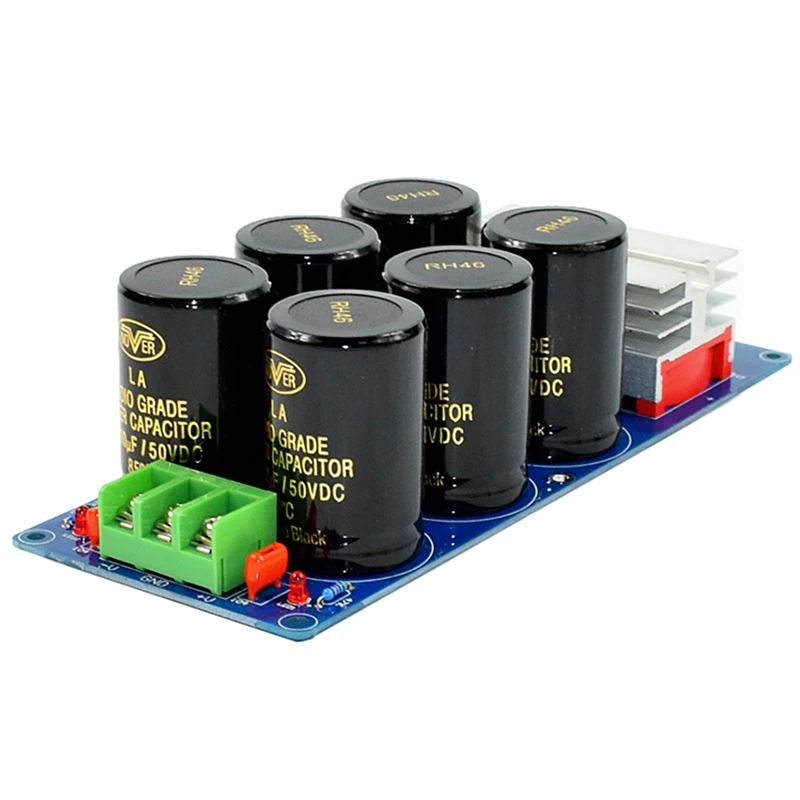 HOT High Power 50A Rectifier Filter 6 50V High Current Positive And Negative Dual Power Supply Rectifier Filter Power Board