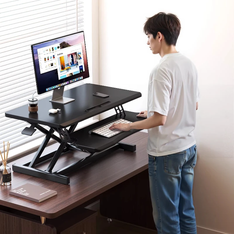 Standing workbench desk Lifting table Notebook folding height increase bracket gaming desk standing desks rack office furniture