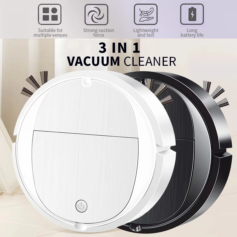 3-in-1 Smart Sweeping Robot Household Mini Intelligent Sweeping Robot Sweeping Dragging Suction All in One Machine Clean Expert