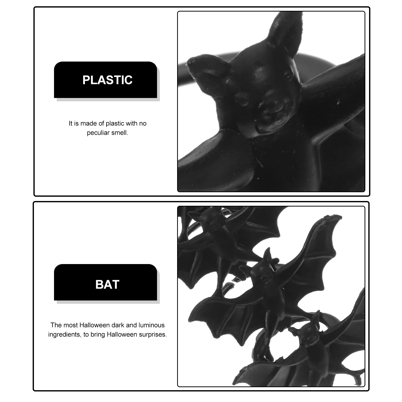 

Bat Flashing Luminous Plastic Luminous Rings For Finger Rings For Party Halloween Decor Halloween Light Ring