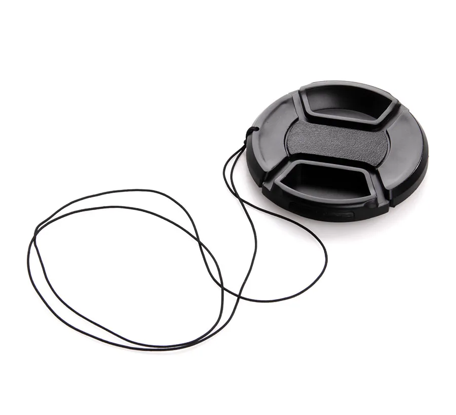 غطاء عدسة الكاميرا مقاس 49 مللي متر ، 100 قطعة ، لكانون نيكون سوني سامسونج سيجما تادرون يونغنيو بنتاكس أوليبومات بانسونيك فوجي فيلم لايكا