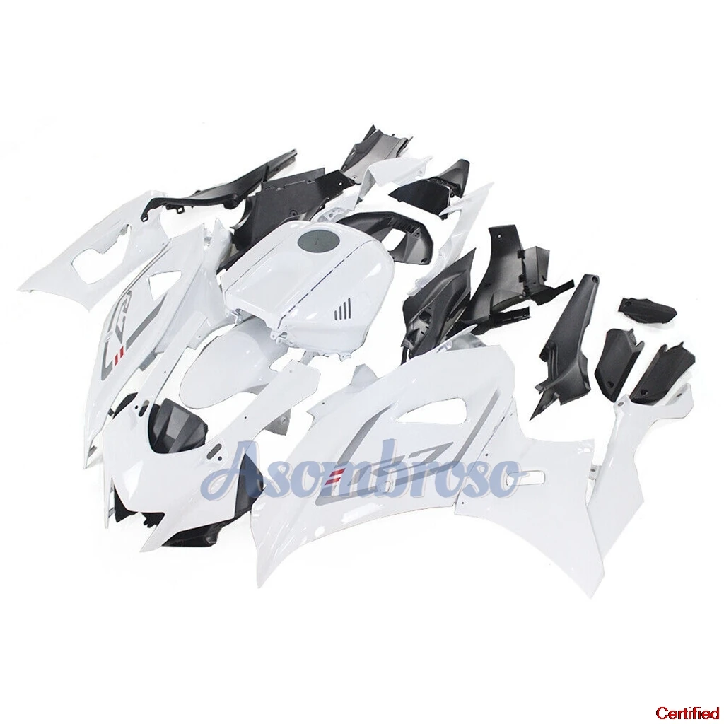 ABS Motorcycle Fairings Kit Fit for YAMAHA R7 2022 2023 2024 YZF-R7 Road Racing White Grey Bodykits - Image 2