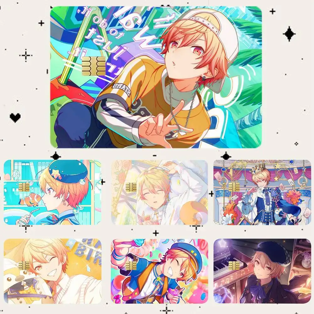 

Tenma Tsukasa HD Waterproof Card Skins Protective Stickers for Credit Bank Game Cards