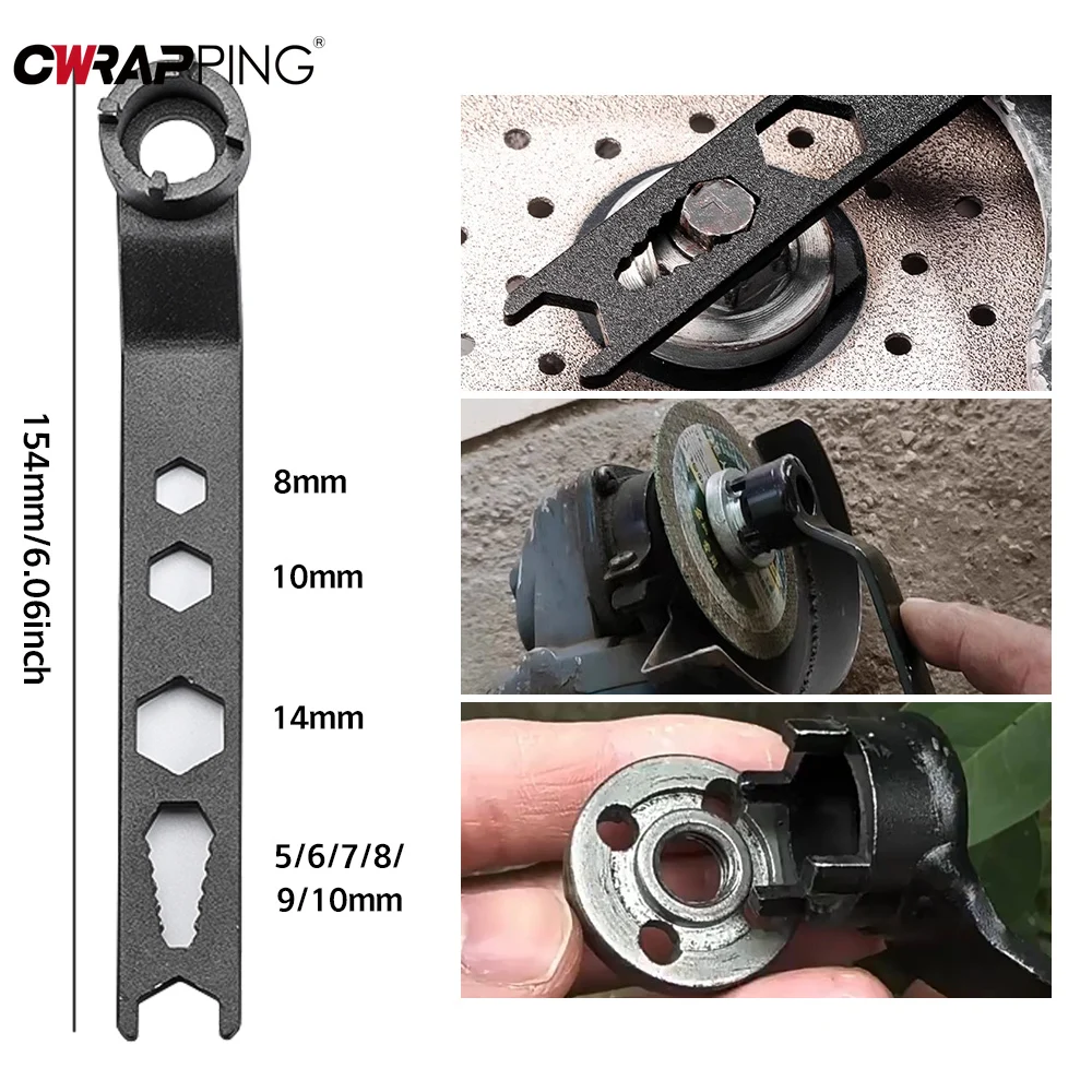Motorrad Vier-klauen Winkel Grinder Spezielle Schlüssel 4-loch Multi-größe Einstellbare Hand-schlüssel Auto Motorrad reparatur Zubehör
