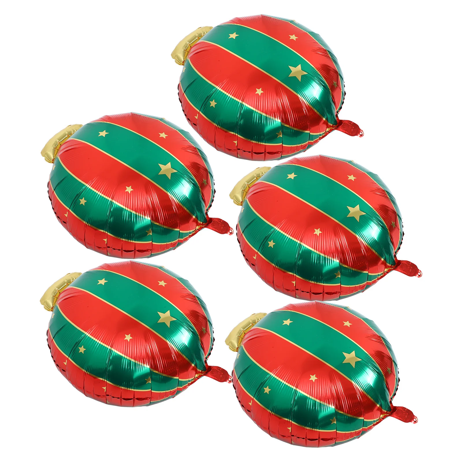 

5Pcs Christmas Balloons Aluminum Foil Balloons Party Decoration Xmas Balloon Photo Props Christmas Party Layout Balloon Supplies