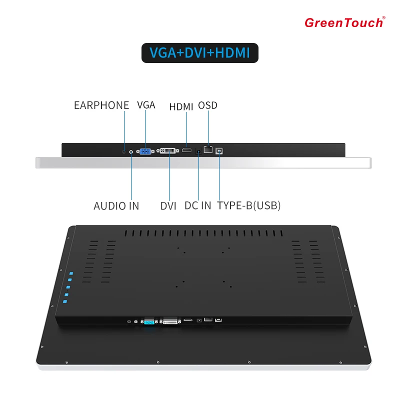 23.8 Inch 1920x1080 TFT LCD Display Touch Screen Capacitive TFT Display