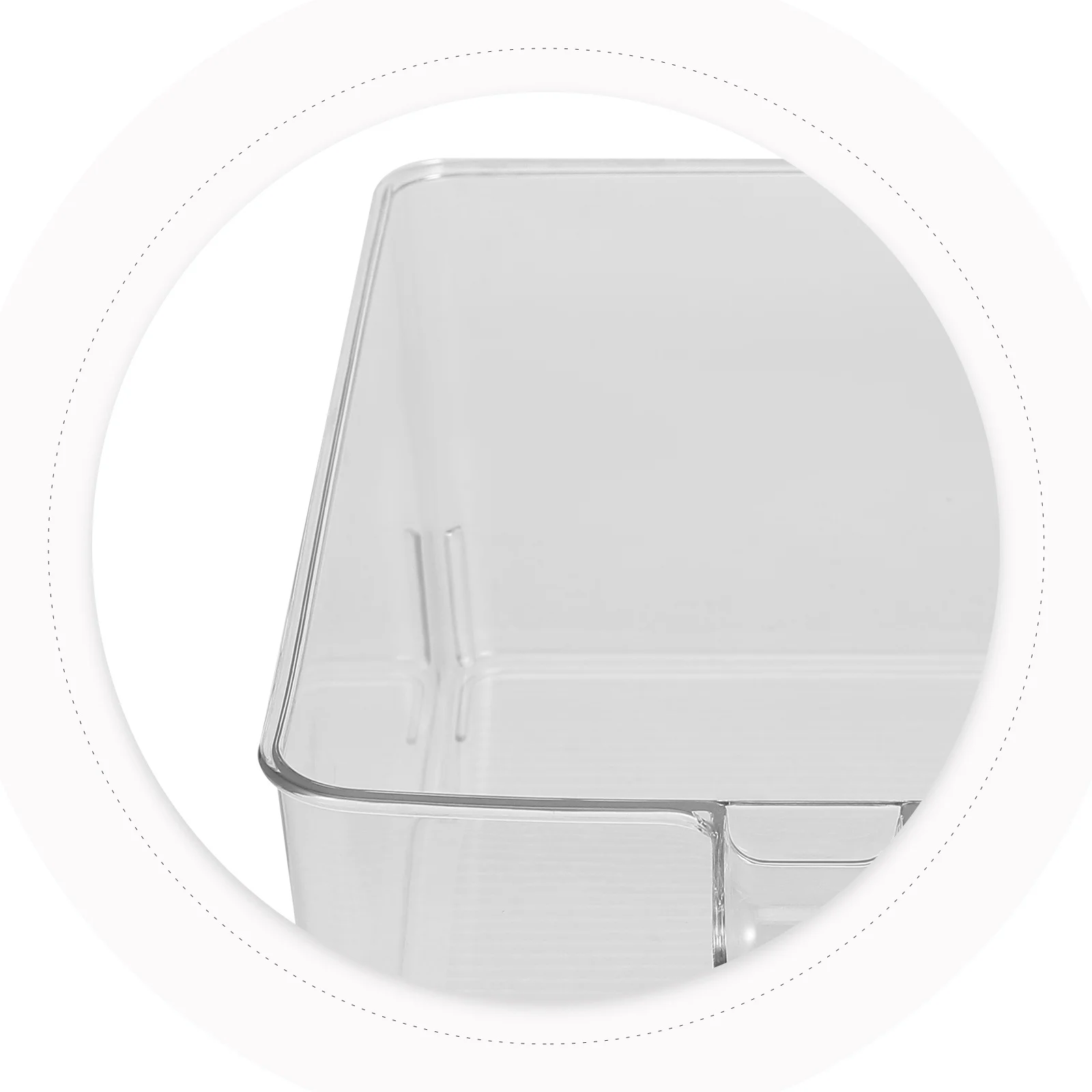 

Fridge Food Storage Box Clear Pet Produce Saver Container for Kitchen Refrigerator Organization Vegetable Fruit Holder Fresh