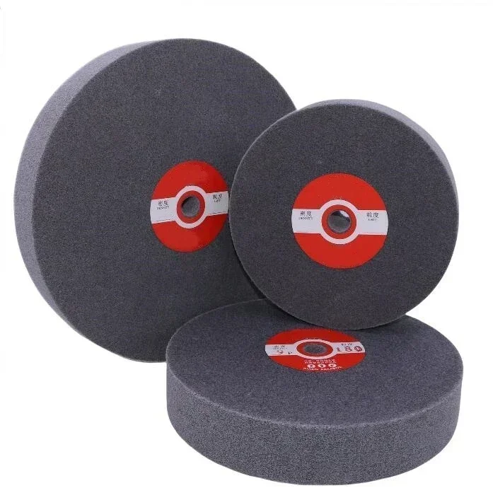 Nylon material 300 * 50 * 19mm metal stainless steel polishing fiber wheel non-woven fabric grinding wheel