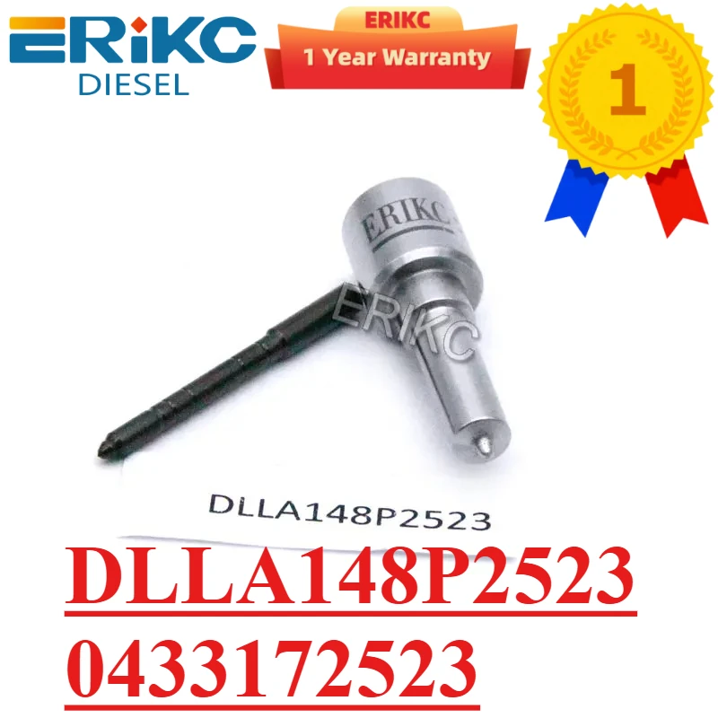 Nozzle DLLA148P2523 0433172523 Injector Nozzle Sprayer DLLA 148 P 2523 Injector Oil Burner Nozzle DLLA 148P2523 0 433 172 523