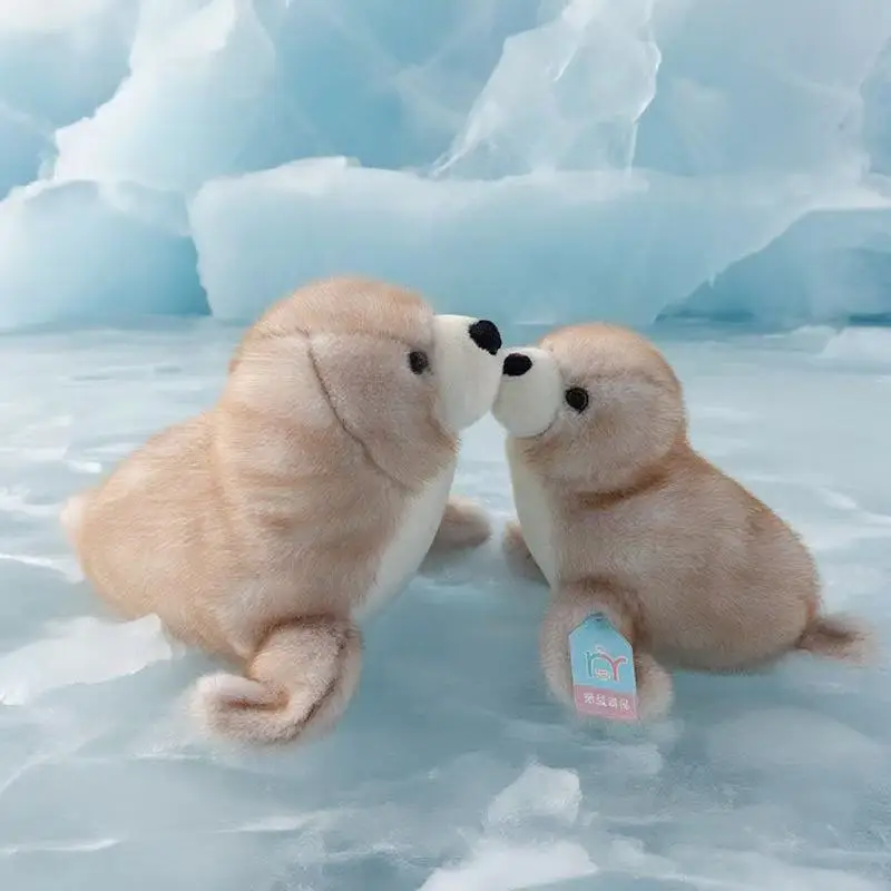 La dernière poupée de sceau marin Kawaii, jouet en peluche, figurine de dessin animé, oreiller mignon pour enfants, cadeau d'anniversaire amusant